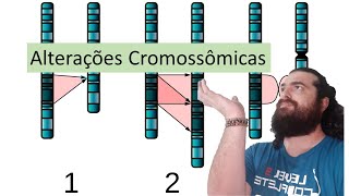 Alterações Cromossômicas  Numéricas e Estruturais [upl. by Wahl]