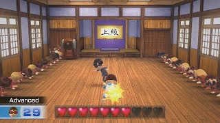 Wii Party U  Dojo Domination  Advanced Mode Micd UP MU [upl. by Nhguaved]