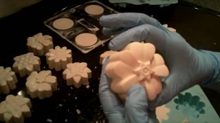 BASIC Castile Olive Oil Soap  Simple Easy Unscented diy How to make and Unmold [upl. by Assilrac574]