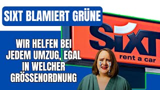 Autovermieter Sixt demütigt die Grünen [upl. by Goodhen953]