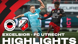 FC Utrecht speelt GELIJK tegen Excelsior 🤝  HIGHLIGHTS [upl. by Noble]