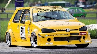 9800Rpm Peugeot 106 GTi  CRAZY ONBOARD 220Hp800Kg FWD Monster [upl. by Lemcke]