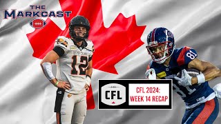 CFL Week 14 Results  Reactions Winners and Losers From CFL 2024 Week 14 [upl. by Nollat566]