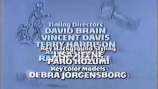 Fluppy Dogs Closing Credits 1986 [upl. by Eisoj]