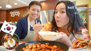 WHAT MY KOREAN MOM COOKS FOR ME IN A DAY 🥟🍱 한국어 자막 Korean recipes Kpop singles inferno [upl. by Sorci]