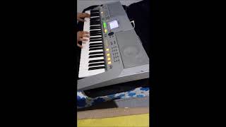 Sairat Zing zing zingat  Remix instrumental version played on keyboard Yamaha PSR S500 [upl. by Aislehc]