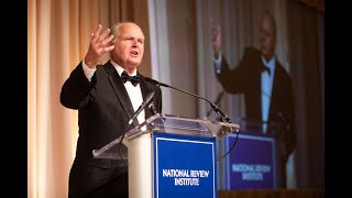 Rush Limbaughs acceptance speech at the sixth annual William F Buckley Jr Prize Dinner [upl. by Palestine438]