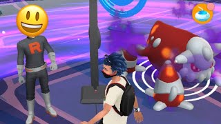 Catching New Shadow Heatran from Giovanni without faint 😘 Pokemon go [upl. by Little]