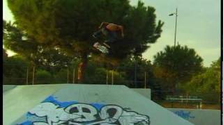 Bastien Salabanzi Huge Backside Flip Hyères [upl. by Mas]