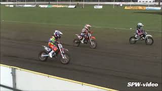 KNMV JampN Balkbrug 02042016 50cc klasse [upl. by Otrevlig]