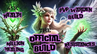 “UNSTOPPABLE The ONLY Warden Healer PvP Build You’ll Ever Need in ESO 2024– INSANE Healing [upl. by Larena101]