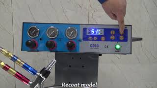 How to use COLO660 powder coating machine [upl. by Losiram594]