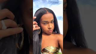 Honest Review of UNICE Yaki Straight Wig unicebyebyeknotswig [upl. by Nnayd]