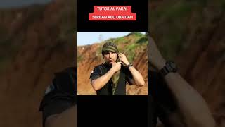 Tutorial memakai Serban tutorial viral abuubaidah savepalestine [upl. by Jacoba]