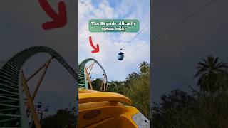 Skyride at Busch Gardens Tampa 5 to Ride Offially Opens [upl. by Jeanine]