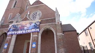 ‘Community Lighthouses’ activated for the first time in New Orleans providing AC food shelter [upl. by Eimrej]