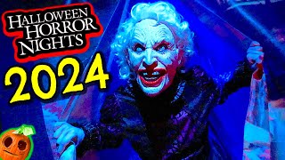 Halloween Horror Nights 2024 INSIDE ALL 10 HAUNTED HOUSES  Universal Studios Orlando HHN 33 [upl. by Onivla]