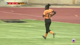 Lesotho 09 Zambia  90 in 9 minutes Highlights  COSAFA U20 Women Championship [upl. by Hudgens]