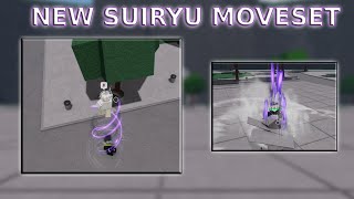 NEW SUIRYU MOVESET SHOWCASE  TATSUMAKI FOURTH ULTIMATE SKILL The Strongest Battlegrounds [upl. by Notlil841]