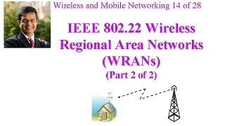 CSE 5741410B IEEE 80222 Wireless Regional Area Networks WRANs Part 2 of 2 [upl. by Araik907]