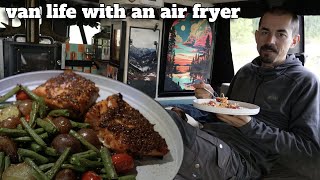 Van Life in a Gravel Pit with an Air Fryer [upl. by Hussar]