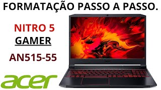 🏆 COMO FORMATAR NOTEBOOK ACER NITRO 5 GAMER [upl. by Aicen745]