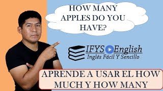 Como Hacer Preguntas con HOW MUCH y HOW MANY  Inglés facil y sencillo [upl. by Anaeco]