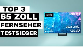 BESTE 65 ZOLL FERNSEHER TOP 3 TV Vergleich [upl. by Annairam732]