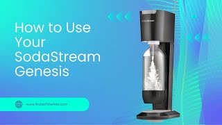 SodaStream® Genesis™ usage instructions [upl. by Aynahs]