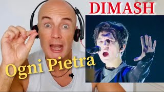 DIMASH Olimpico Ogni Pietra Vocal Coach STUNNED [upl. by Aihtniroc]