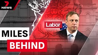 Brutal poll predicting a Labor wipeout in Queenslands October election  7 News Australia [upl. by Hesketh]