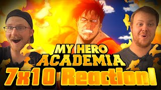 Endeavor Goes OFF THE RAILS  My Hero Academia 7x10 Dub Reaction [upl. by Loggia960]