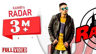 RADAR  KAMBI ft Preet Hundal  Sultaan  Sukh Sanghera  Album 20 Saal  Desi Swag Records [upl. by Gavrah]