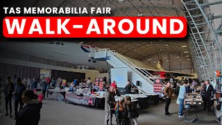 🔴 LIVE TAS Aviation Memorabilia Fair WalkAround ✈️ [upl. by Zurkow477]