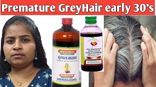 Premature Grey hair at Early 30 You can REVERSE With AyurvedaDR Soumya Devara BAMS [upl. by Ecnarretal]