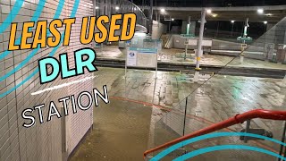 Visiting the Least Used DLR Station in London [upl. by Selwin209]