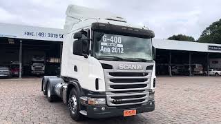 Scania G400 6x2 2012 Detalhes e valores na descrição Interessados chamar 49999693000 [upl. by Vigor]