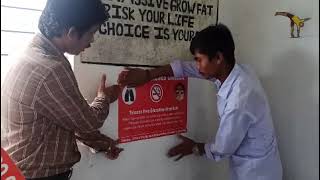 Anti Tobacco campaign in our school [upl. by Arved]