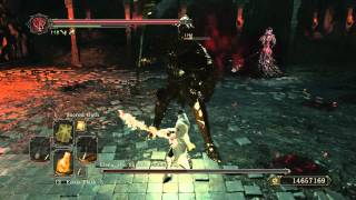 Dark Souls 2  Elana Squalid Queen NG7 Melee Solo Kill [upl. by Toffey]