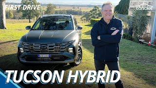 2024 Hyundai Tucson Review  Popular midsize SUV swaps diesel for hybrid power [upl. by Eibrik]