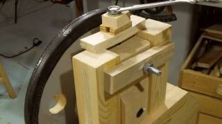 Bandsaw wheel mounts [upl. by Hansen]