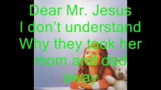 Dear Mr Jesus  Ray Boltz  With Lyrics [upl. by Llerryt]