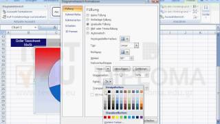 Übernehmen Sie im aktuellen Diagramm als Hintergrundfarbe folgenden Fülleffekt Farbverlauf auf [upl. by Sprage]