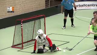 FLOORBALL Highlights DMfinalen 2021 Frederikshavn Blackhawks  Benløse FC Herrer [upl. by Euqinomahs]