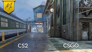 CS2 Train Remake  Old vs New [upl. by Aivatnahs881]