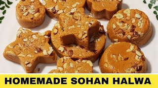 Sohan Halwa Recipe  Kadak Sohan Halwa  Homemade Sohan Halwa Recipe [upl. by Lauretta136]