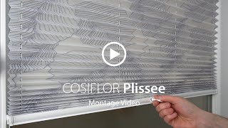 Montage des Cosiflor VS2 Plissees mit GelenkKlebeplatten [upl. by Baten118]