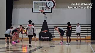 Tusculum University Prospect Camp 2024 Clips [upl. by Belloir]