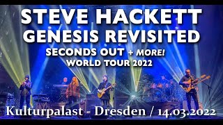 STEVE HACKETT 14032022 Dresden  Seconds Out amp More [upl. by Arivle]