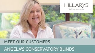 Hillarys Reviews  Angelas conservatory blinds [upl. by Oilejor]